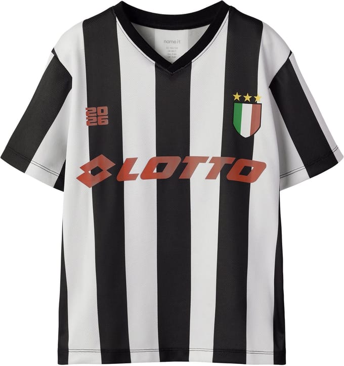 NAME IT - NKMJUMB LOTTO SS NREG POLY TOP LNOOS VDE - Jongens - T-shirts