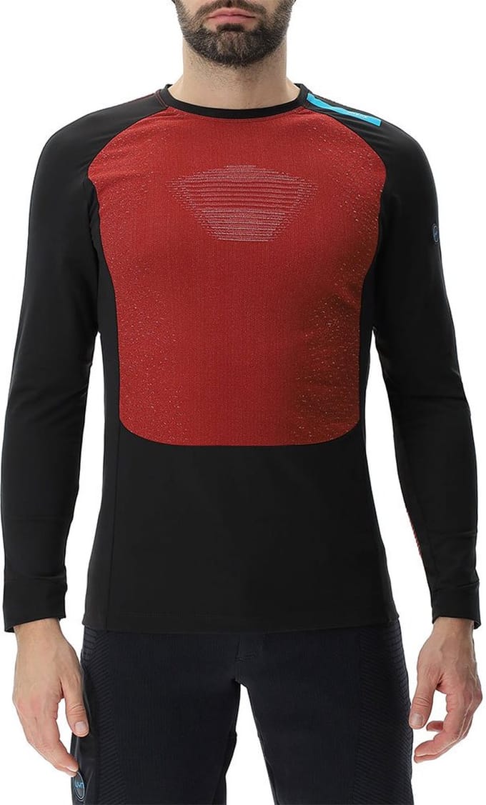 Uyn Crossover Winter Lange Mouwen Basislaag Rood,Zwart XL Man