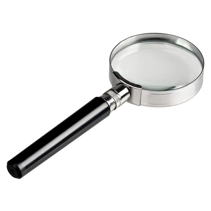 Mini Loupe Manuelle 10X 50mm Bijoux Lecture Loupe Pour Lecture Bijoux Senior