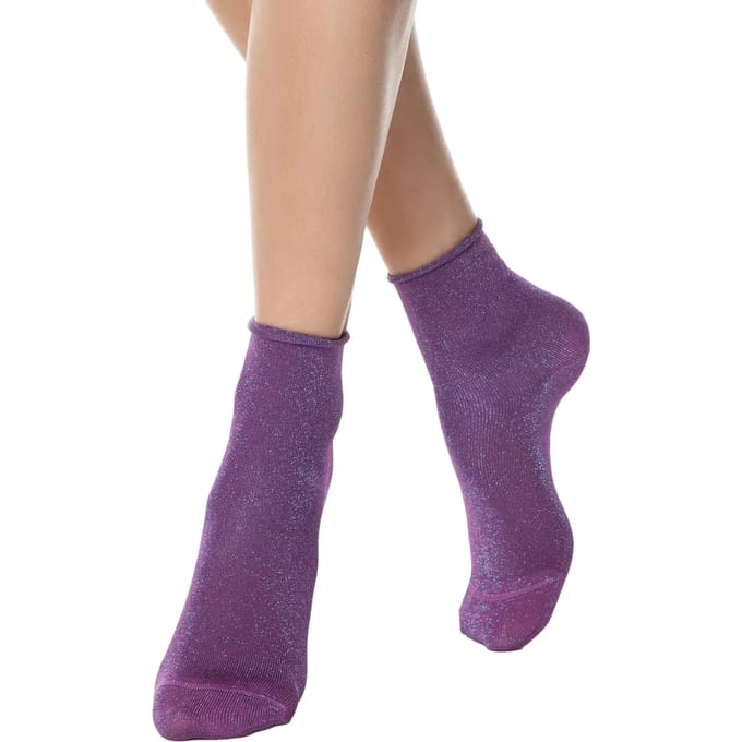 Viskose sokken dames Conte Elegant Classic (lurex, without elastic)