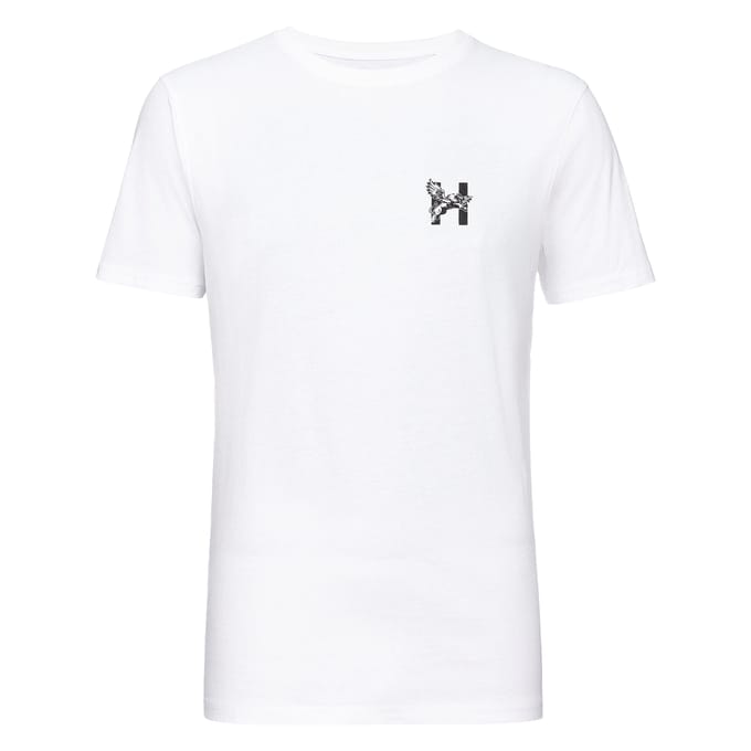 Henleys Heren Triphen T-Shirt (Pak van 3) (Wit/Zwart/Grijs)