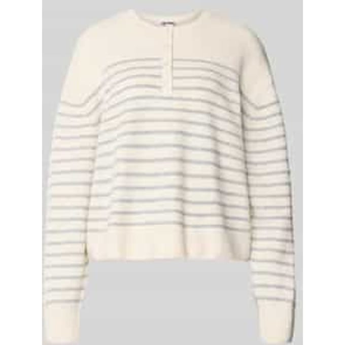 Relaxed fit trui in brei-look