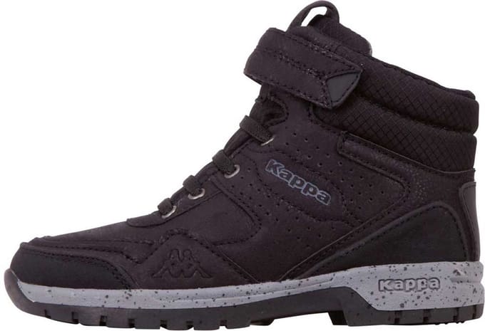 Kappa unisex kindersneaker hoog stijlcode 260732K 1116 zwart