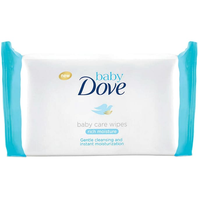 Dove Baby Care Moisture Wipes 50 st