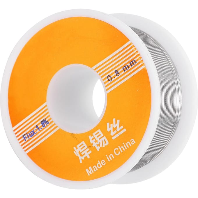 Soldeertin 1.8 procent Hars 100g Kern Elektrisch Solderen Lasgereedschap 0.8mm Diameter 63?37