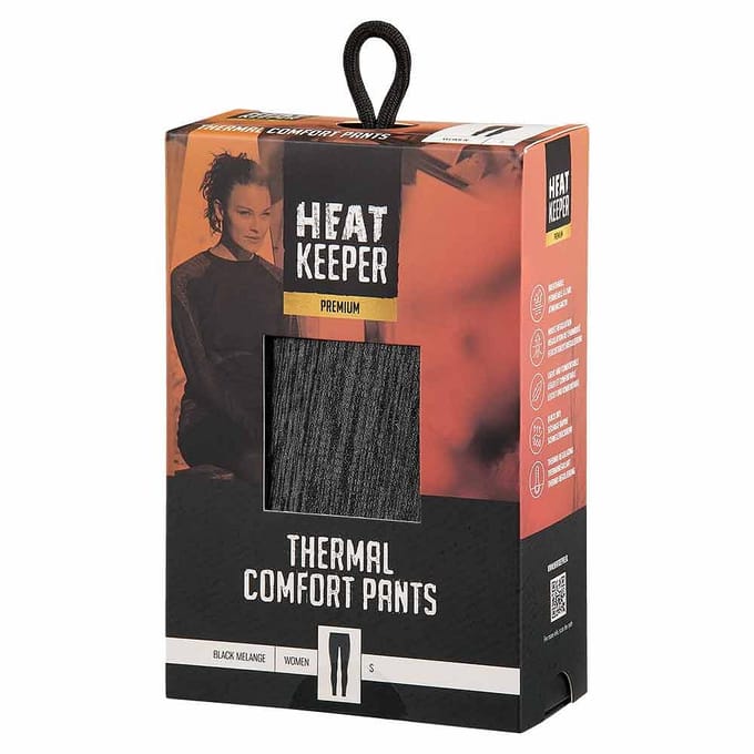 Thermobroek dames - Zwart - S - 1-Stuk - Premium