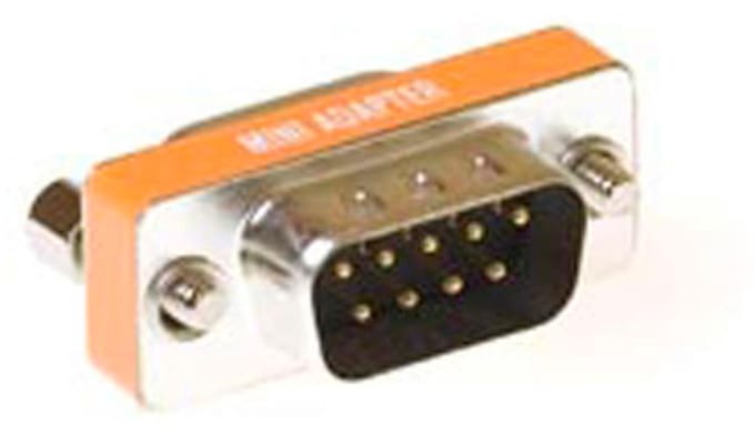 ACT D-sub Null Modem Adapter 9 polig female naar 9 polig male AB9803