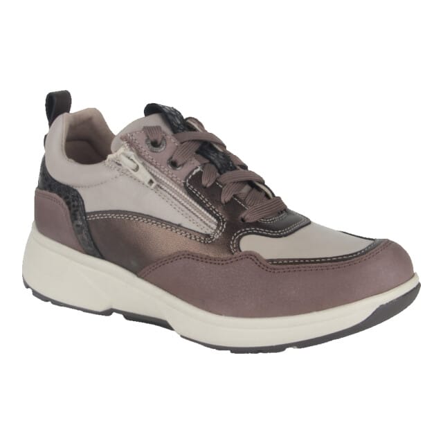Xsensible Grenoble Stretchwalker HX Veterschoenen - Dames - Beige - Maat:40