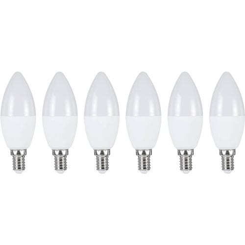 LIVARNO HOME LED-lampen 6 stuks (Kaars E14)
