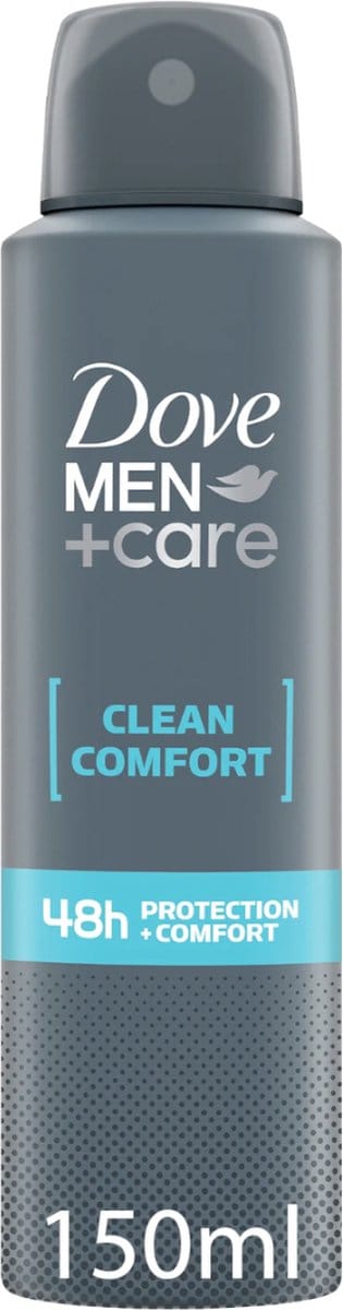 Dove deodorant spray heren clean comfort 150 ml
