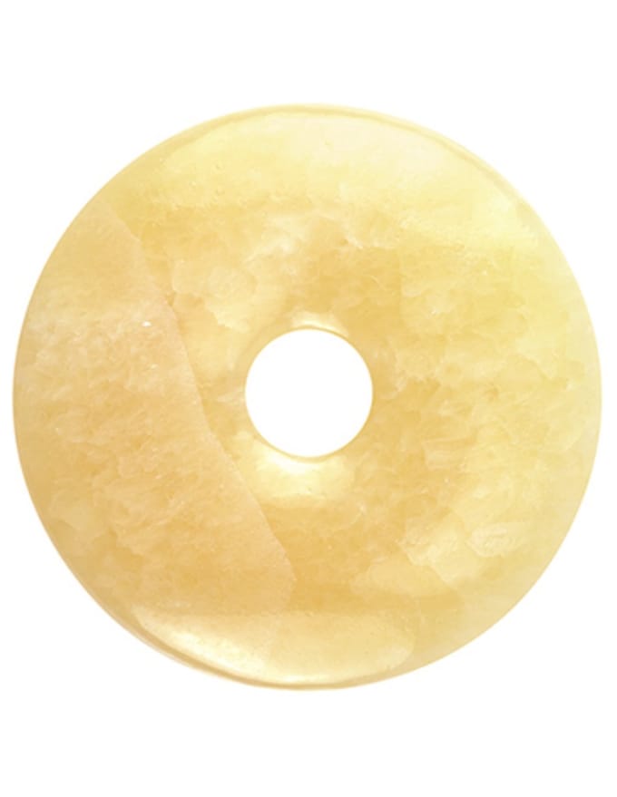 Calciet geel donut 50 mm