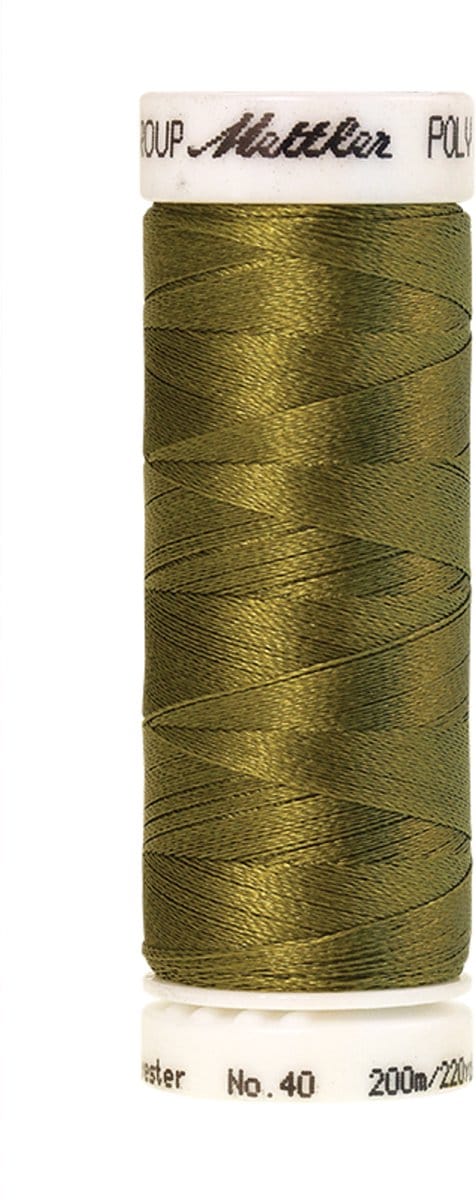Mettler borduurgaren - Groen - Nr 6133 - Polysheen - 200 meter