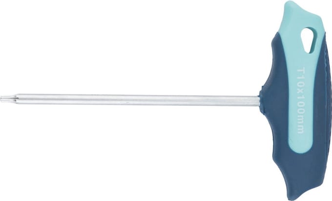 Schroevendraaier m.dwarsgreept T 30x100mm 2K-greep TECWERK
