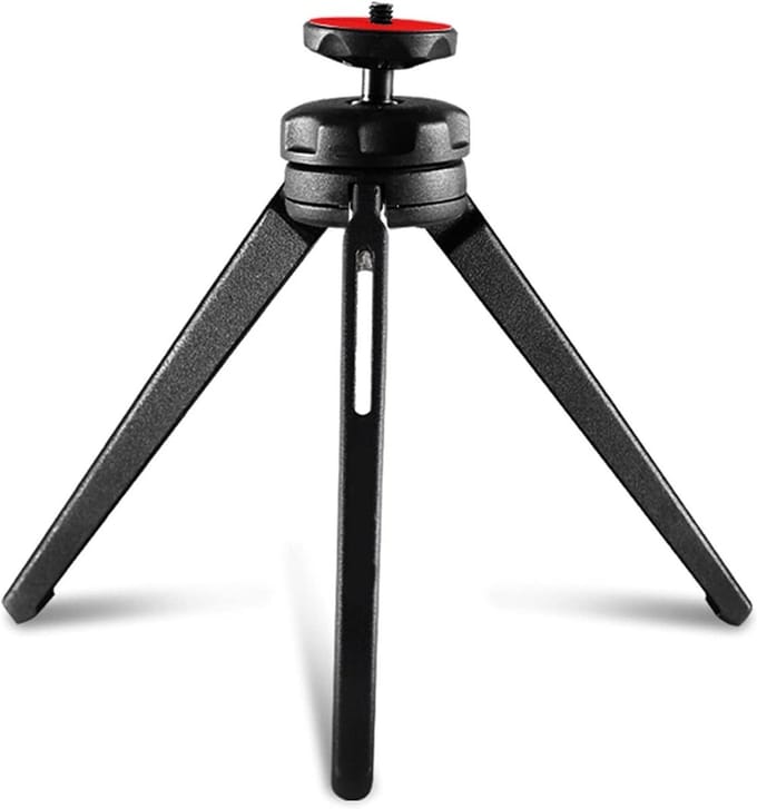 Projector Statief - Mini Tripod - Presentaties Geven - 360° Verstelbaar - 8kg Draaglast - Zwart