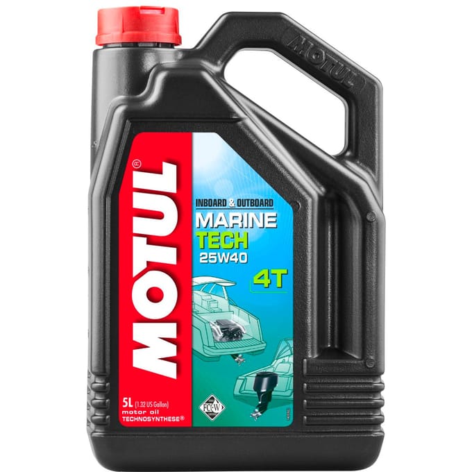 Motorolie MOTUL 107716 Marine Tech 25W40 5L
