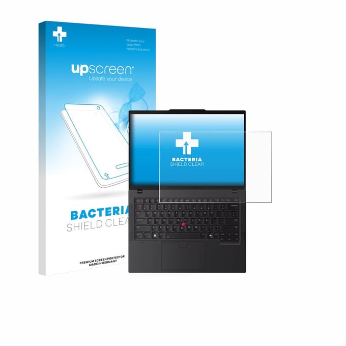 upscreen - Screenprotector voor Lenovo ThinkPad P14s Gen 6 14.5" - Folie Beschermfolie transparant antibacterieel
