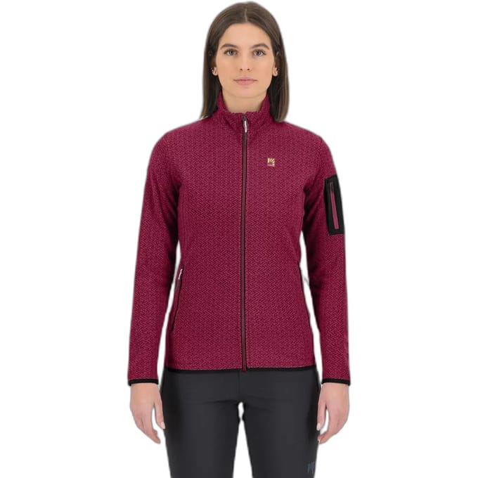 Damesfleece met rits Karpos Mesdi