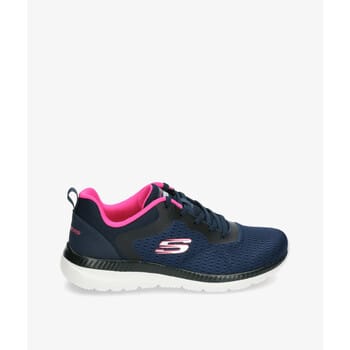Skechers Bountiful Quick Path dames sneakers blauw