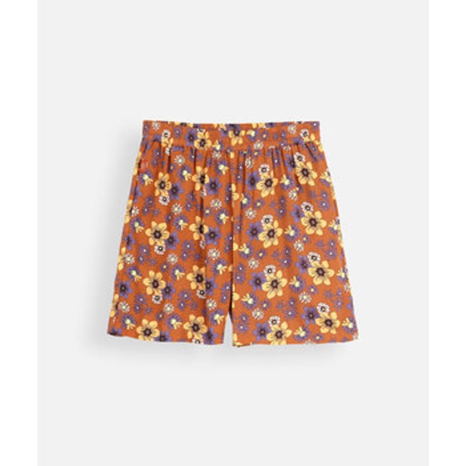 Korte Broek Oxbow Soepelvallende short in bedrukte viscose LAVITRA