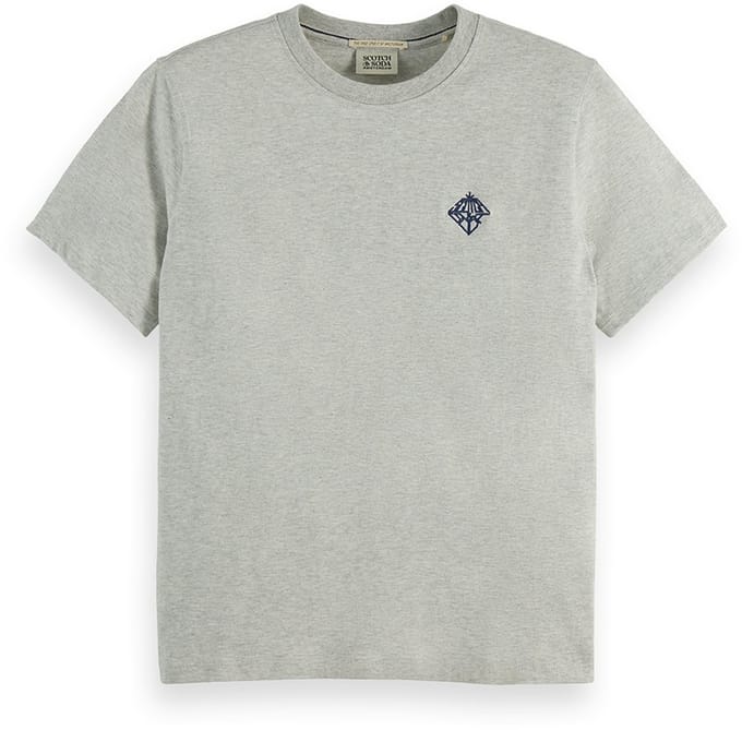 Scotch & Soda Regular Fit T-Shirt With Chest Artwork