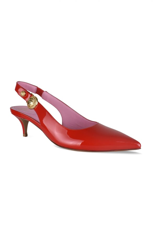 Balmain Eva slingback pumps Rood