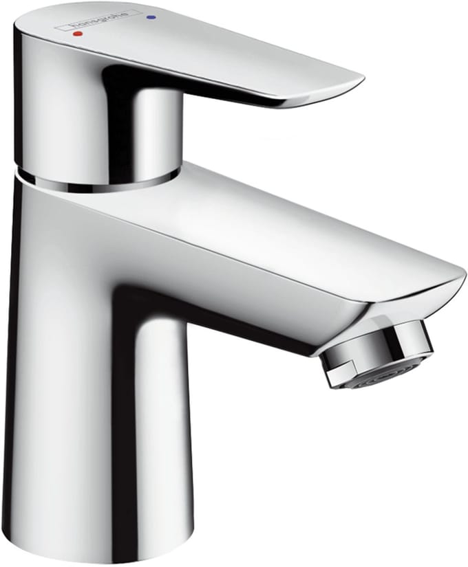 Hansgrohe Talis E single lever basin mixer 80 LowFlow with pop-up waste 71705000