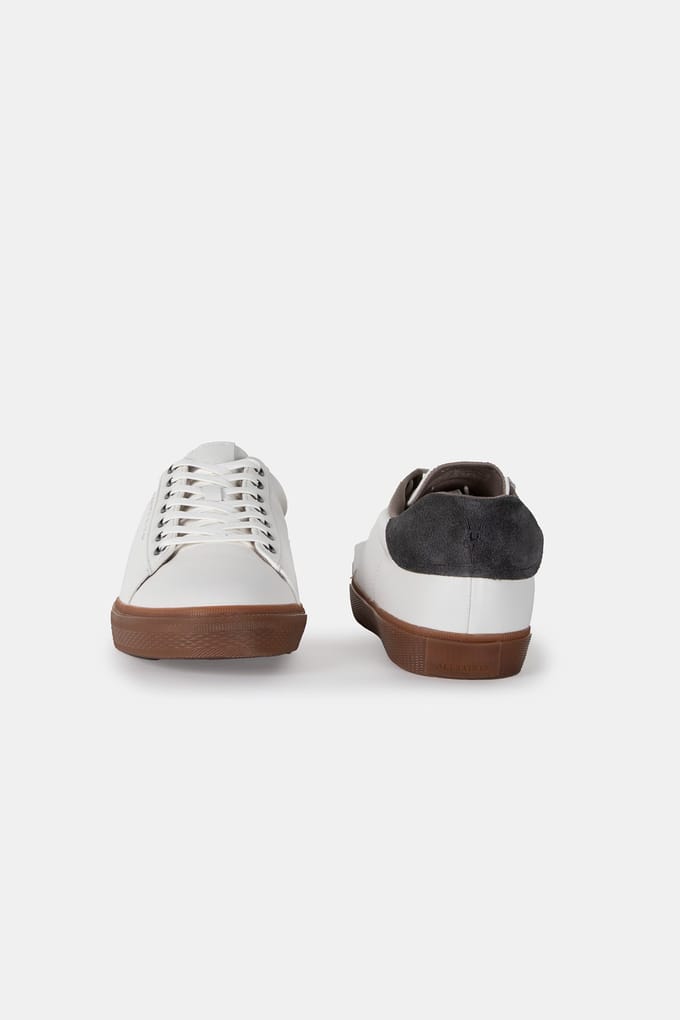 AllSaints Brody Low Top White/dark Grey Größe: 42 | Trainers Outlet | Herren | Grau