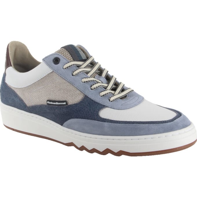 Floris Van Bommel Sfm-10143 De Kupster Sneakers - Textiel - Heren - Blauw - Maat 42⅔