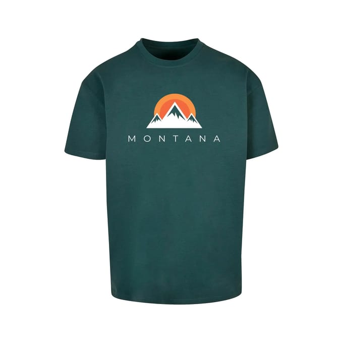 Oversized T-shirt Merchcode Montana X