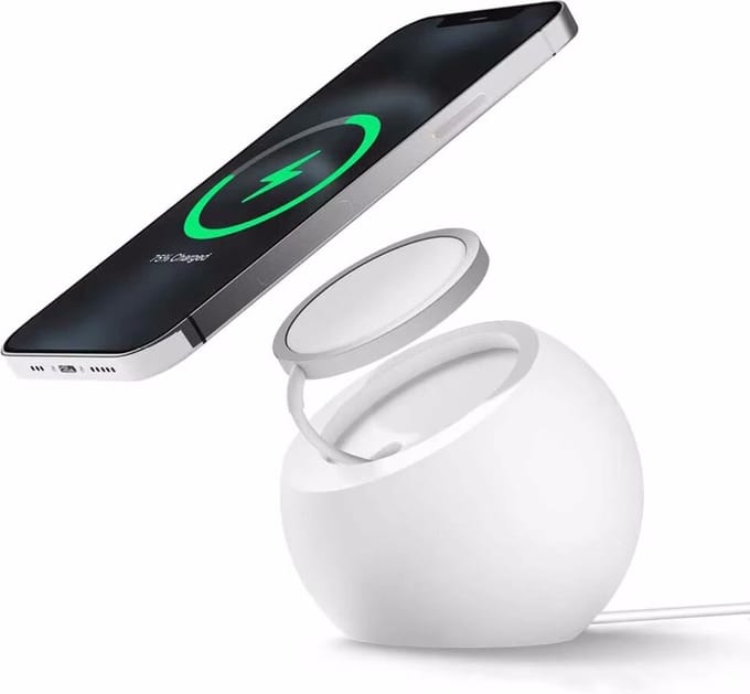 Siliconen standaard voor MagSafe oplader iPhone Dock