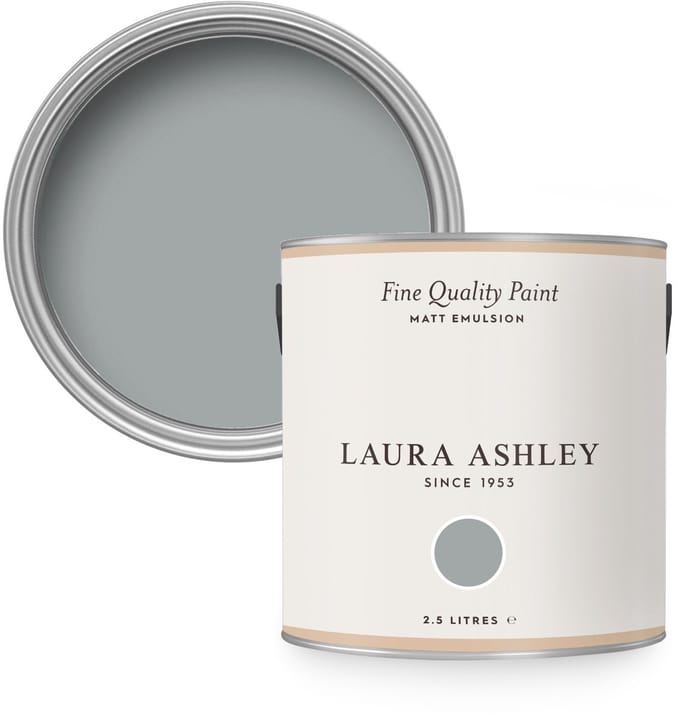 Laura Ashley Muurverf Mat 2.5L Slate Grijs
