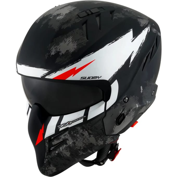Modulaire helm Suomy Armor Hi Volt