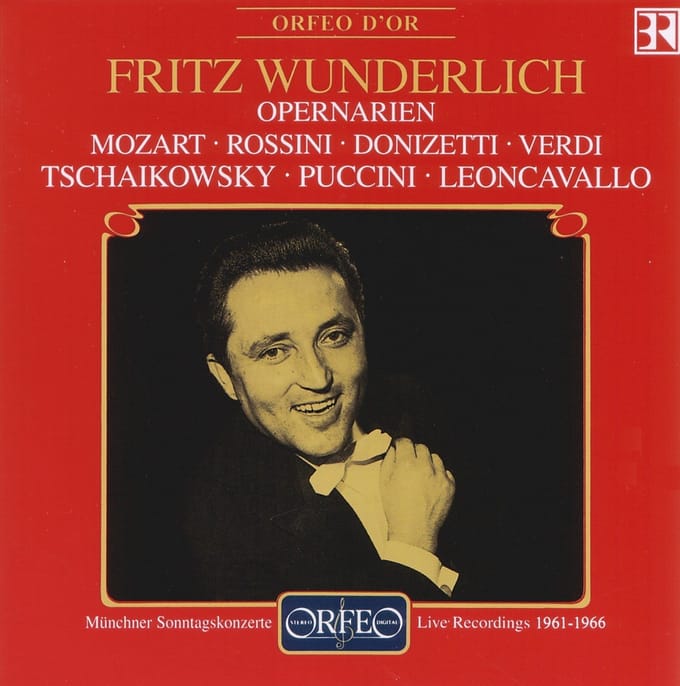 Fritz Wunderlich, Münchner Rundfunkorchester - Opernarien (CD) (Remastered)