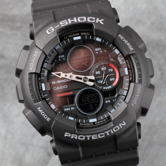 Casio G-Shock GA-140-1A1 Dameshorloge 51 mm - Zwart