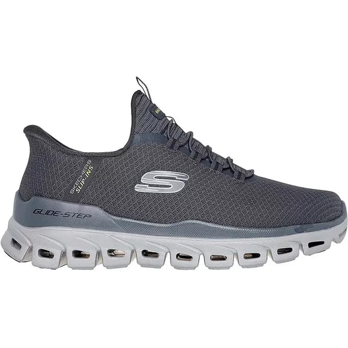 Skechers Slip-ins: Glide-Step heren sneakers grijs - Maat 40 - Extra comfort - Memory Foam