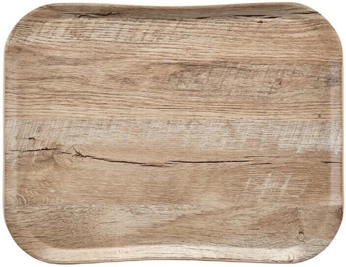 Cambro Century Dienblad Licht Eiken Dessin 36 X 46cm FE486