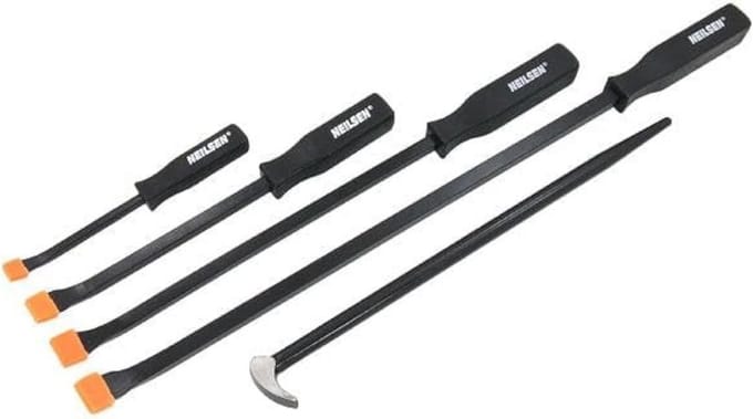 Pry Set met Oranje Handgrepen en Roll Head Bars