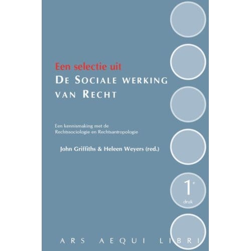 De Sociale Werking Van Recht - John Griffiths
