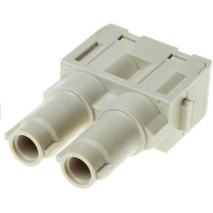 Han 70A Vrouwelijke Axiale Module 2-Contact Connector - 09140022741