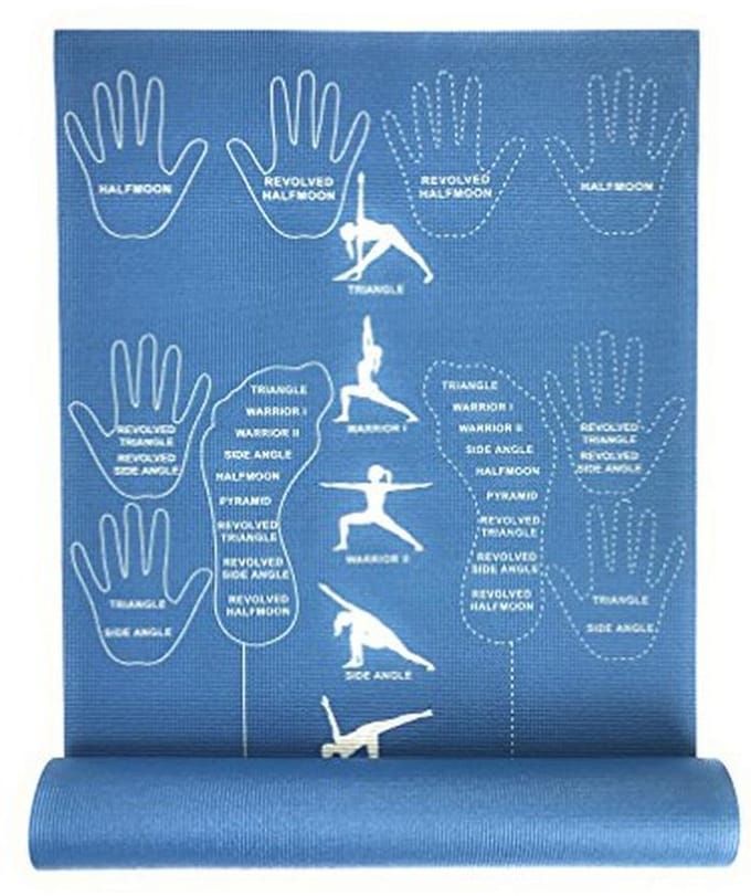 Educatieve Yoga Mat voor Yoga-Instructie