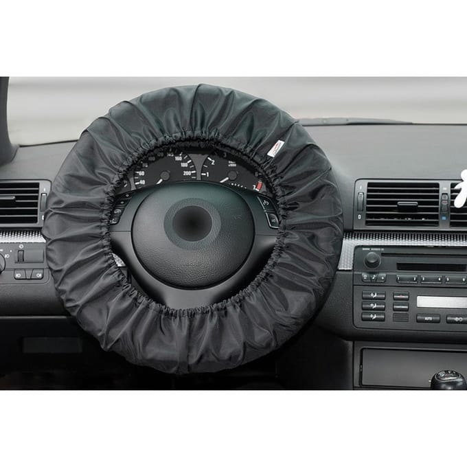 CarPassion Stuurhoes - Steering Cover - Polyester - Ø 34-50 CM