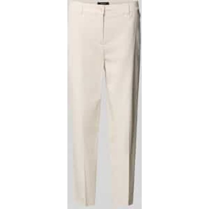broek met persplooien en steekzakken