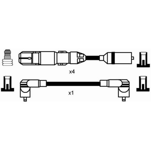 Bougiekabelset NGK 7318