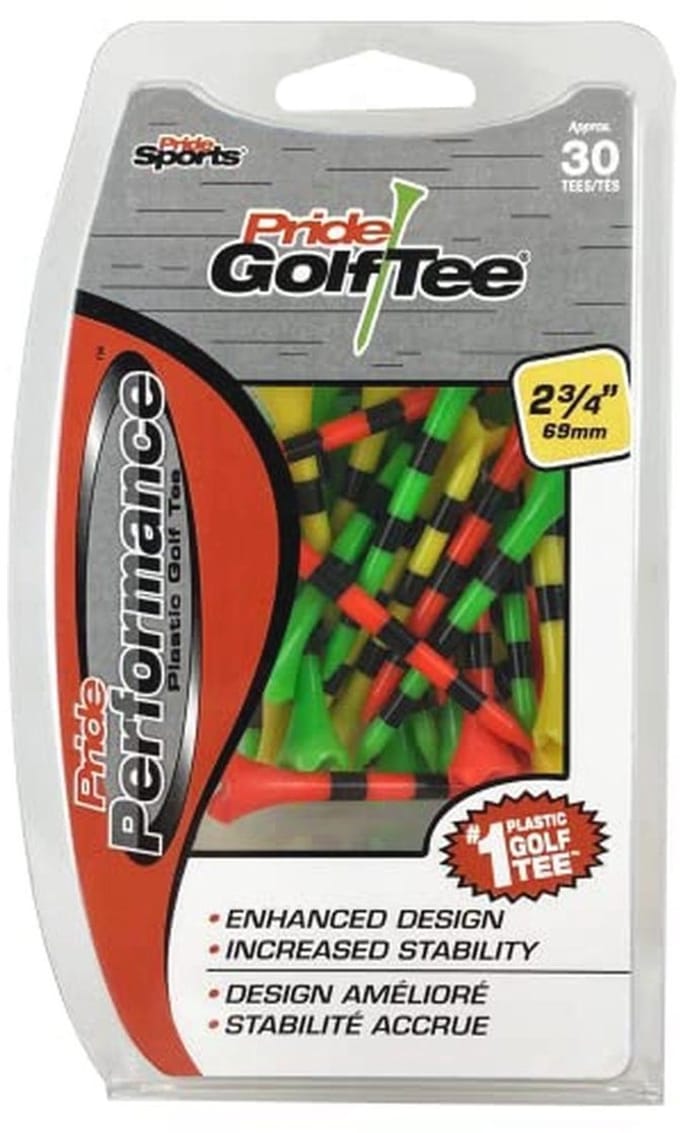 Golf Tees 2-3/4 Inch - Fruit Mix