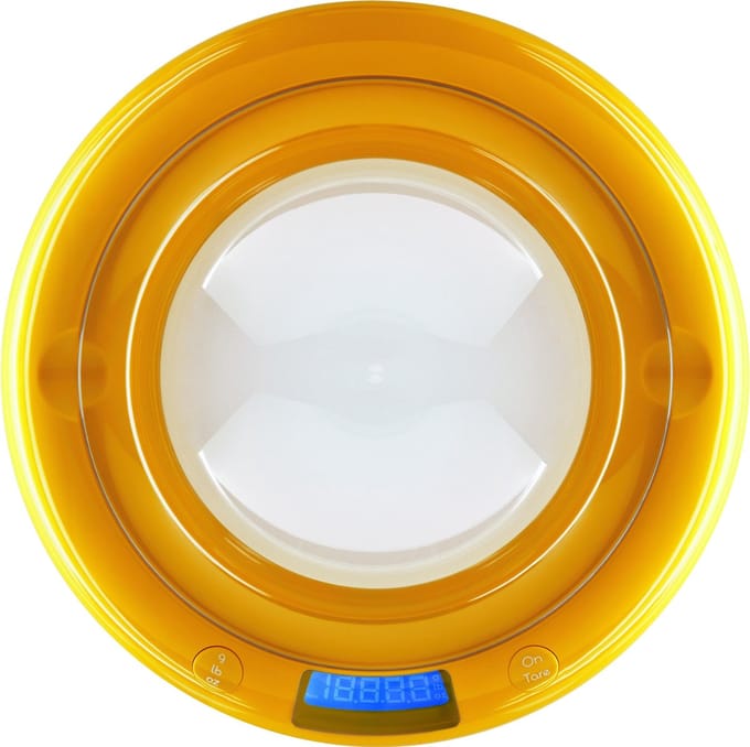 Vice Versa Bubble Weegschaal - Digitaal - Geel