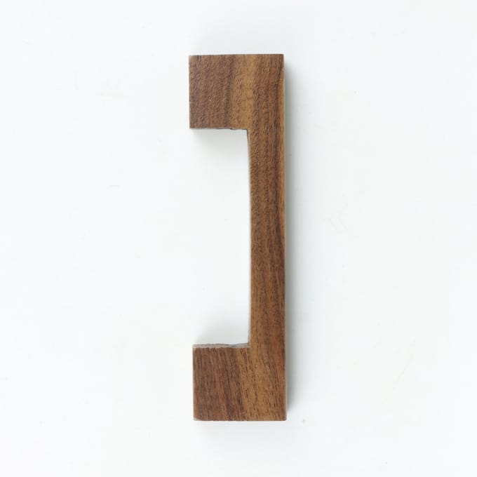 Deurgreep Tymo - donkerbruin - 96 mm | Collectie | Goedkope handgrepen |