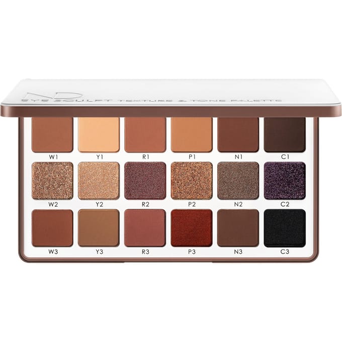Natasha Denona Eye Sculpt Texture and Tone Eyeshadow Palette - Dramatic