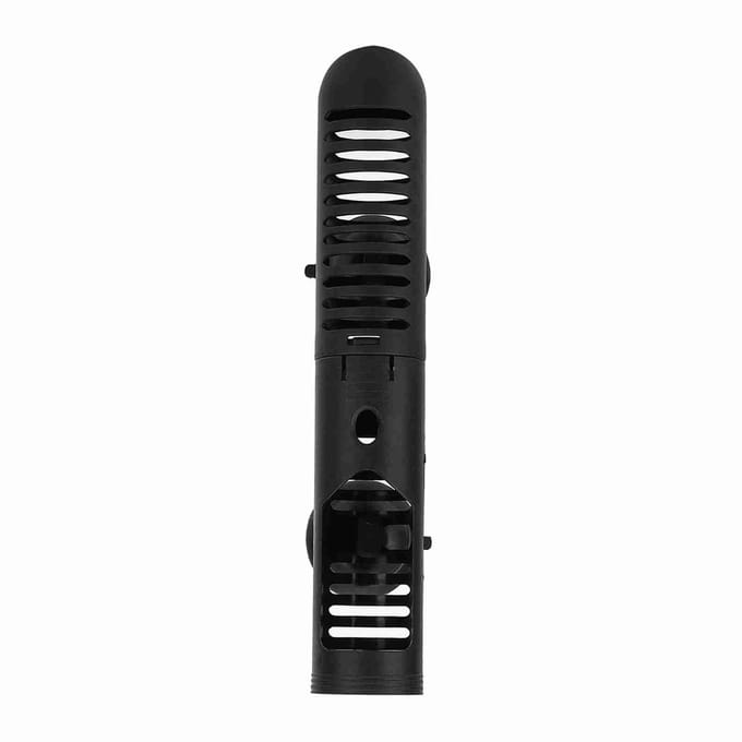 Aquarium Visbak Verwarmer Beschermhoes Afneembaar Ontworpen Deksel met Zuignappen #0 black