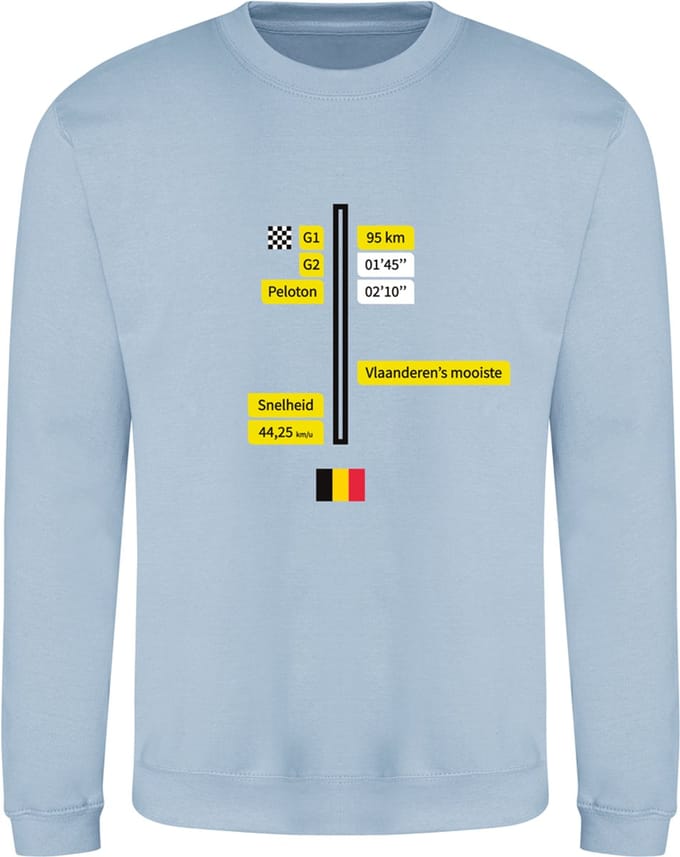 Wielren trui - Vlaanderen's mooiste