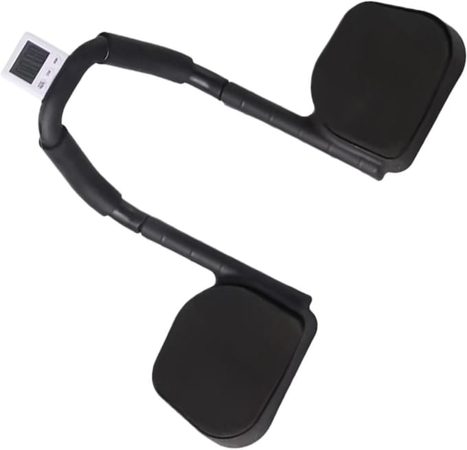 Buikspieroefeningsapparatuur - Kerntrainer - Core Training - Ergonomisch Ontwerp - 20 Inch - Zwart